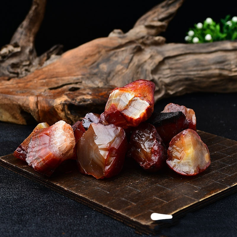 Natural Red Agate Crystal – Energy Cleansing & Aromatherapy Stone