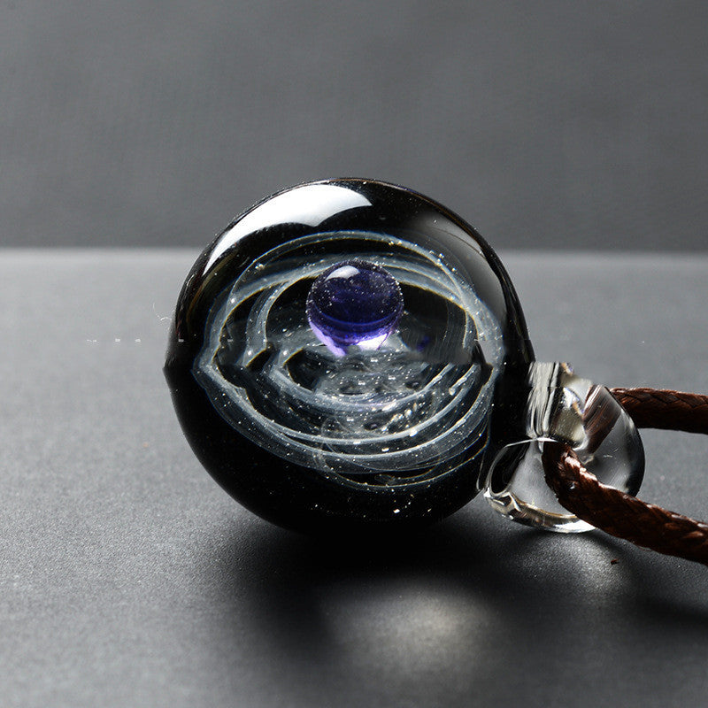 Celestial Cosmos Pendant – Universe in a Necklace