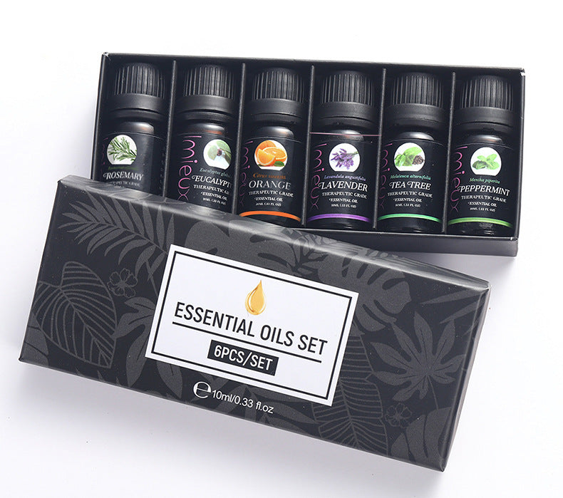 🌿 Sacred Aromatherapy Essential Oil Set – Pure Herbal Magic for Healing & Rituals