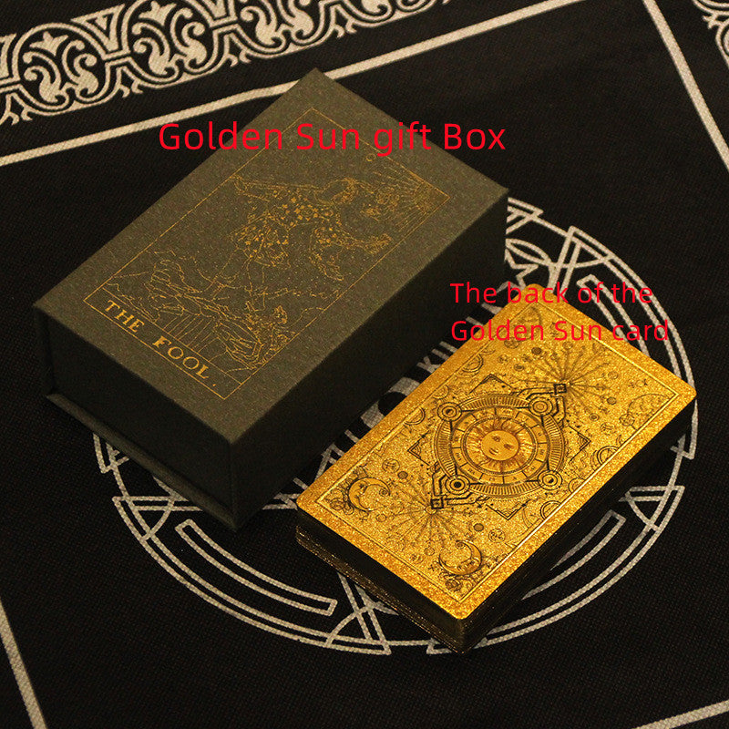 Luxurious Golden Tarot Deck ā Mystical Fortune-Telling & Divination Cards