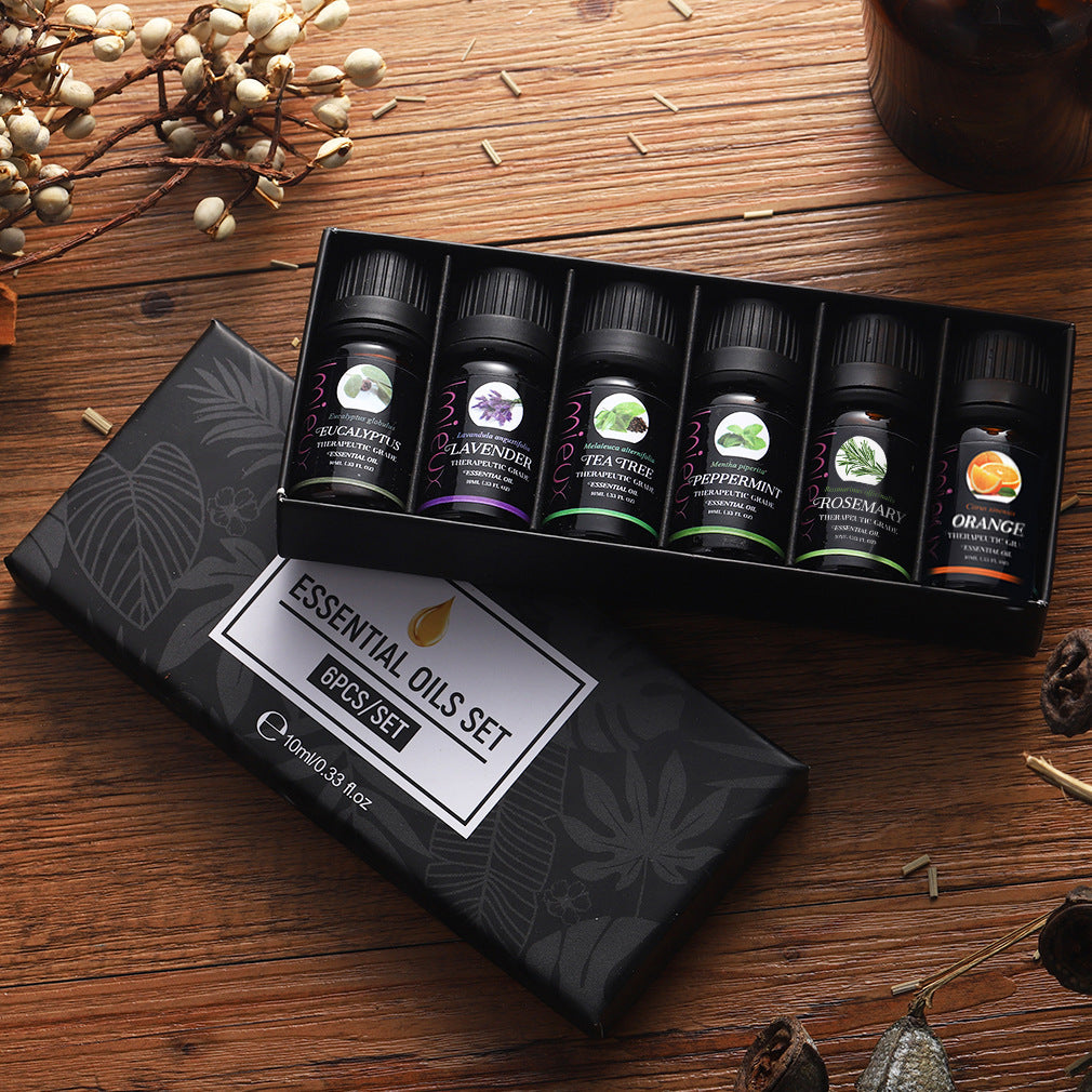 🌿 Sacred Aromatherapy Essential Oil Set – Pure Herbal Magic for Healing & Rituals
