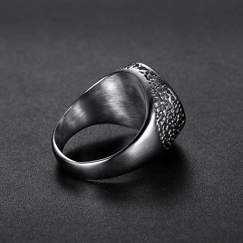 Eye of Horus Stainless Steel Ring – A Talisman of Protection & Power