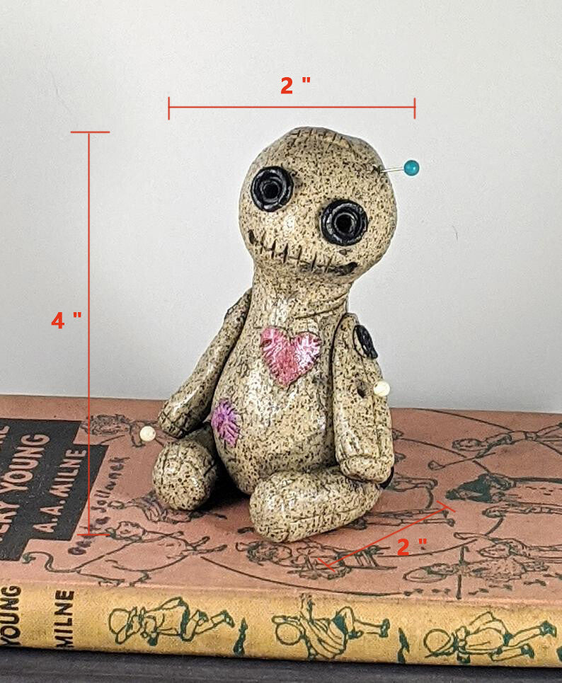 Enchanted Voodoo Doll Incense Burner – Mystical Energy for Rituals & Cleansing