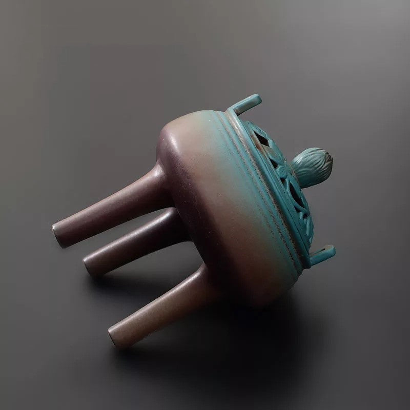 Ancient Lotus Incense Burner – A Sacred Tool for Rituals & Energy Cleansing