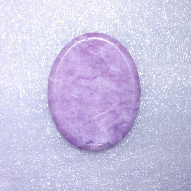 Natural Crystal Thumb Stone – Stress Relief & Energy Healing Worry Stone