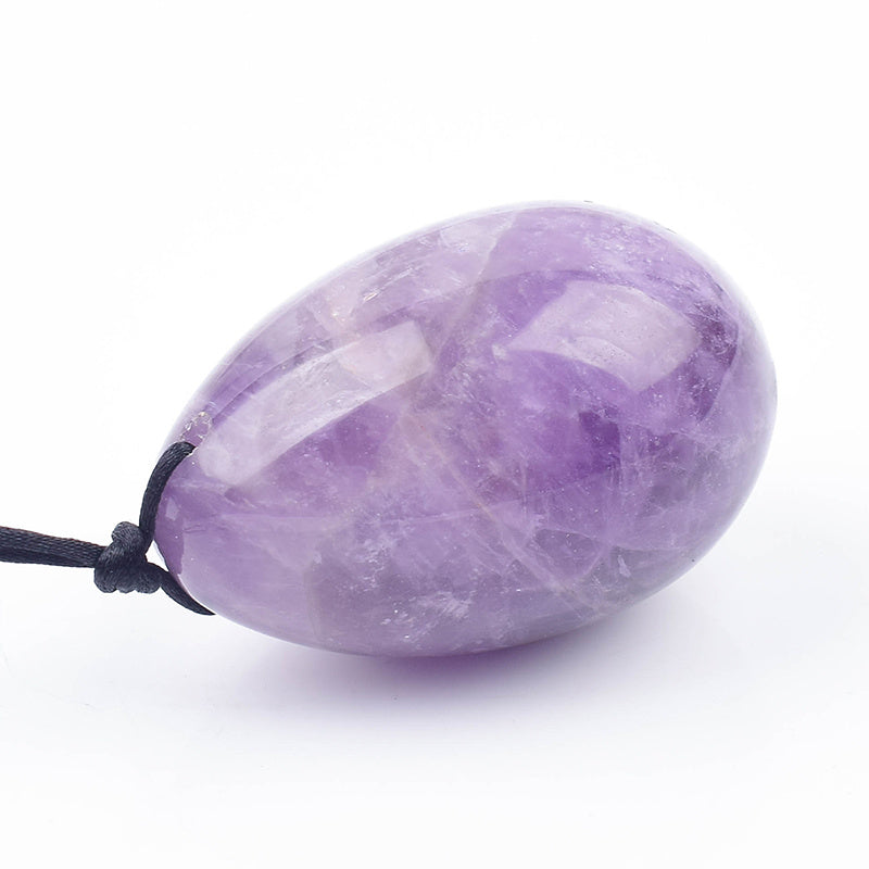 Amethyst Yoni Egg Set – Crystal Healing & Pelvic Floor Strengthening