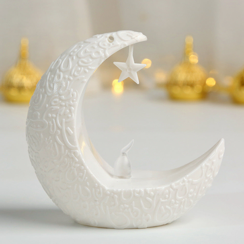 Enchanted Moon & Star Lantern – Mystical Candlelight for Rituals & Sacred Spaces