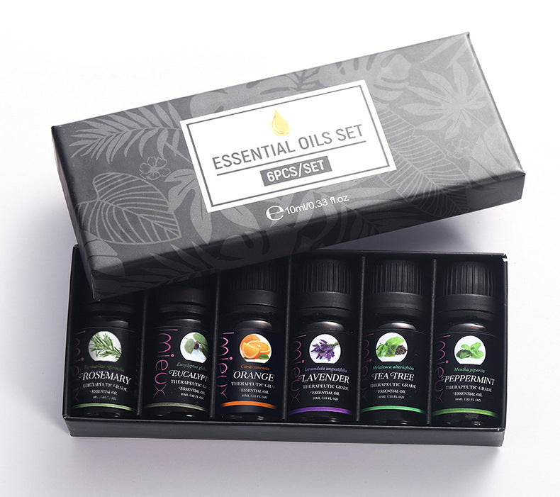 🌿 Sacred Aromatherapy Essential Oil Set – Pure Herbal Magic for Healing & Rituals