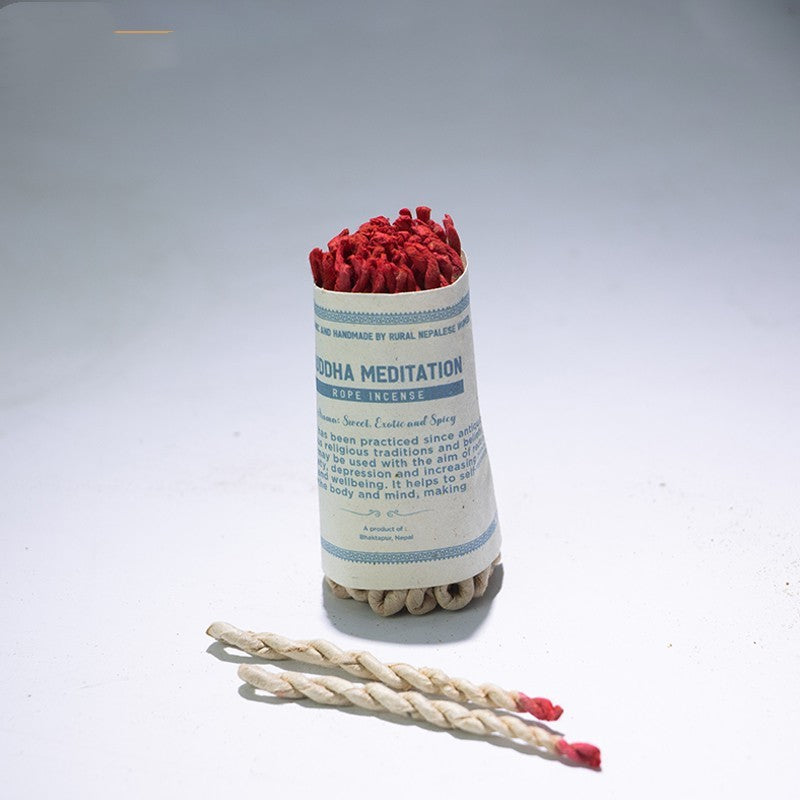 Sacred Ritual Rope Incense – Handwoven & Infused with Mystical Aromas