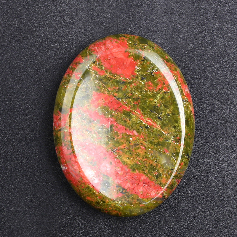 Natural Crystal Thumb Stone – Stress Relief & Energy Healing Worry Stone