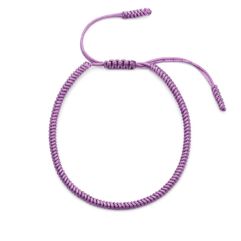 Diamond Knot Red Rope Bracelet – Woven Amulet of Protection, Power & Ritual Energy