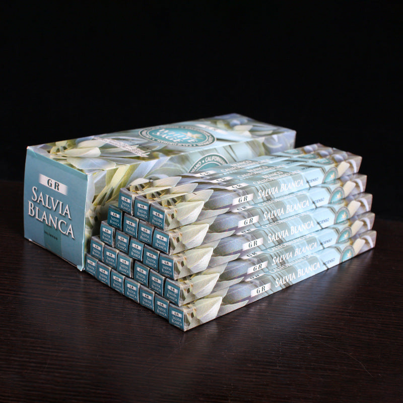 Sacred White Sage Incense Sticks – Aromatherapy & Energy Cleansing
