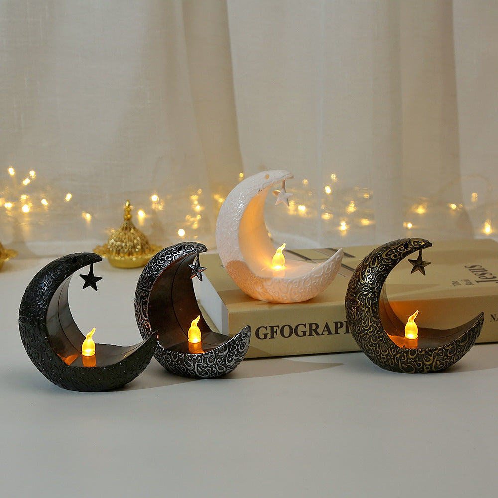 Enchanted Moon & Star Lantern – Mystical Candlelight for Rituals & Sacred Spaces