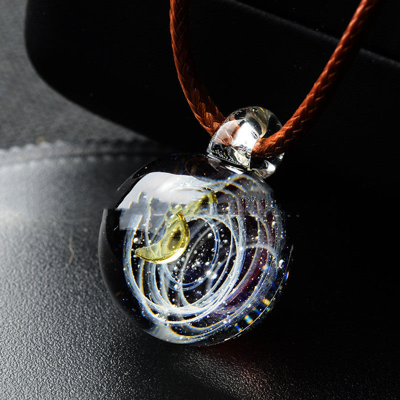Celestial Cosmos Pendant – Universe in a Necklace