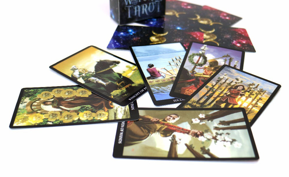 Witches Tarot Deck – Mystical Divination & Fortune-Telling Cards