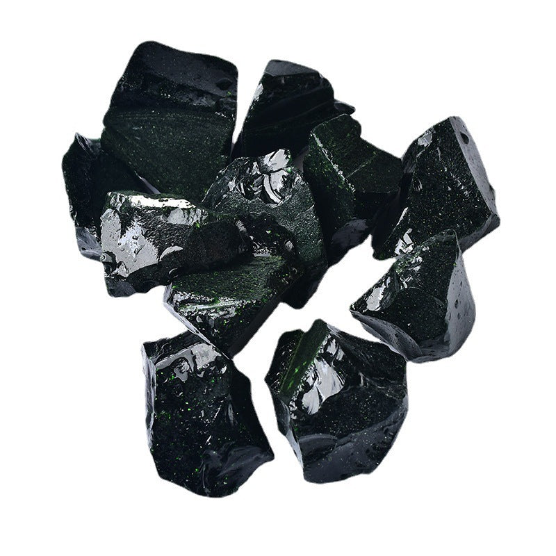 Black Obsidian Raw Energy Stone – Protective & Grounding Crystal