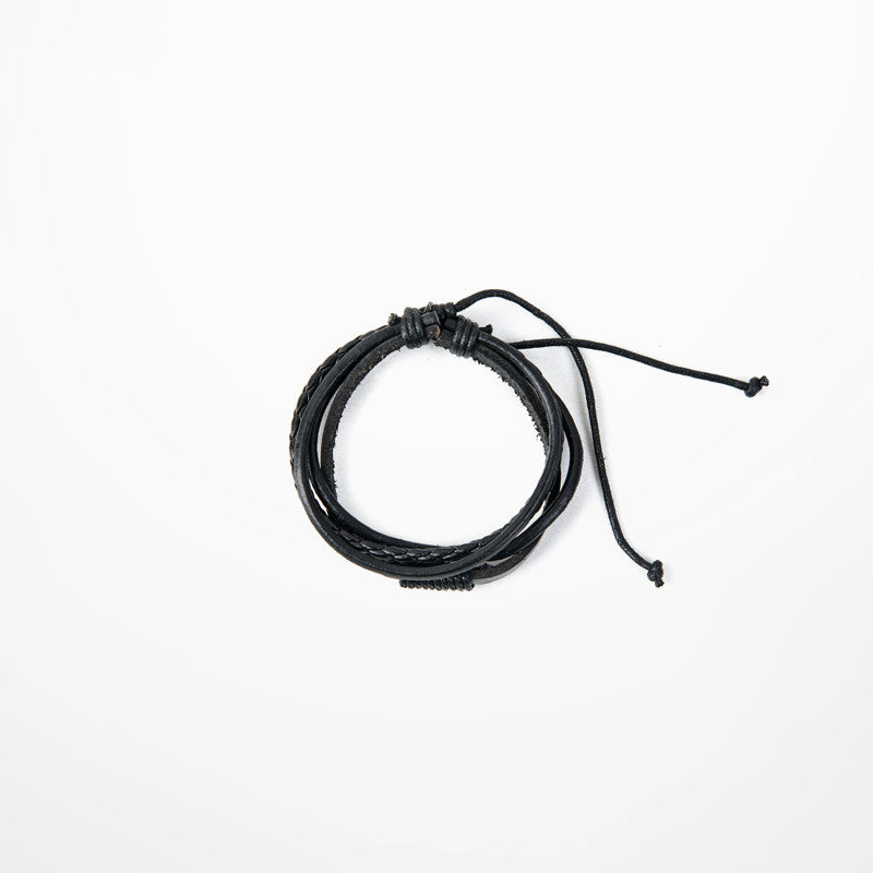 š¤ Enchanted Protection & Ritual Leather Rope Bracelet