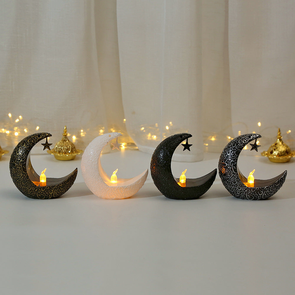 Enchanted Moon & Star Lantern – Mystical Candlelight for Rituals & Sacred Spaces