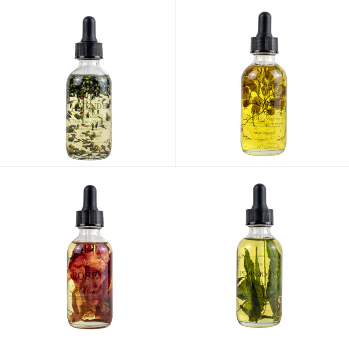 Enchanted Botanical Anointing Oil – Infused with Rose, Lavender & Osmanthus