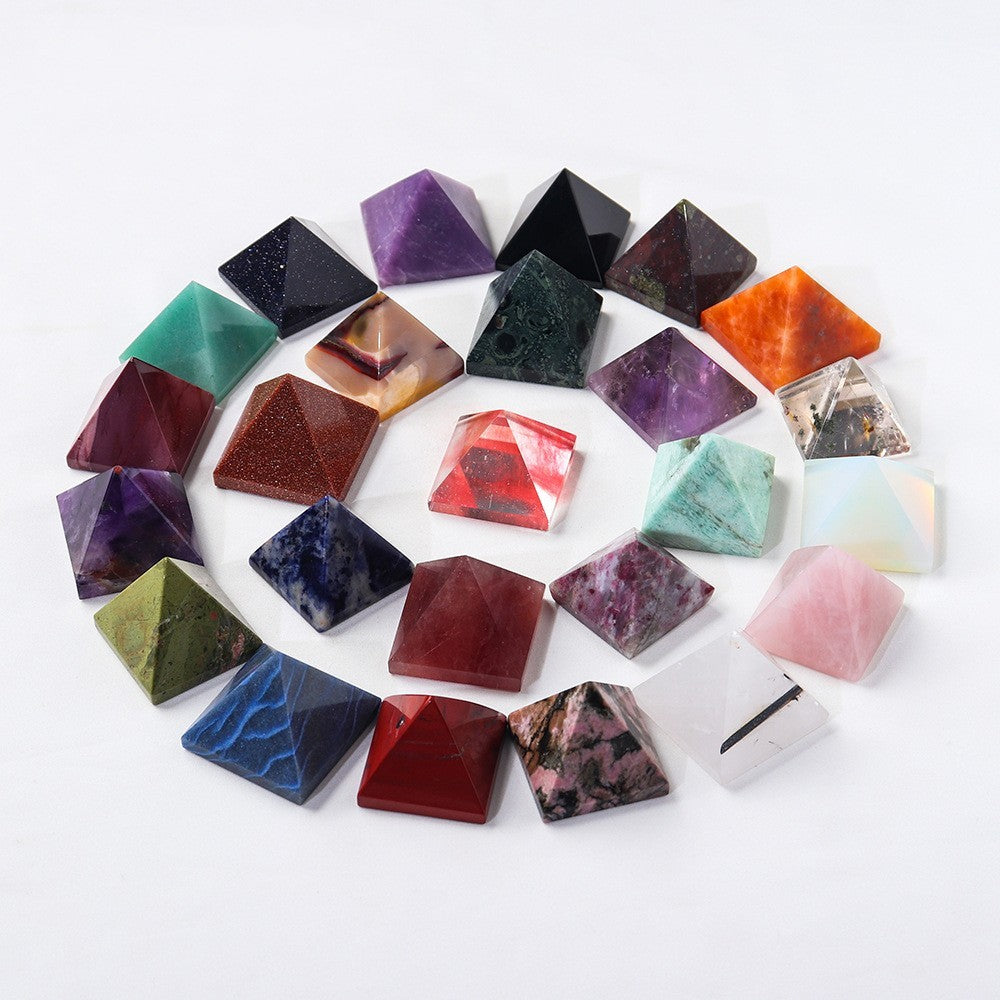 Crystal Pyramid Collection – Energy Healing & Spiritual Balance