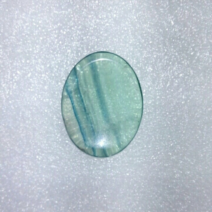 Natural Crystal Thumb Stone – Stress Relief & Energy Healing Worry Stone