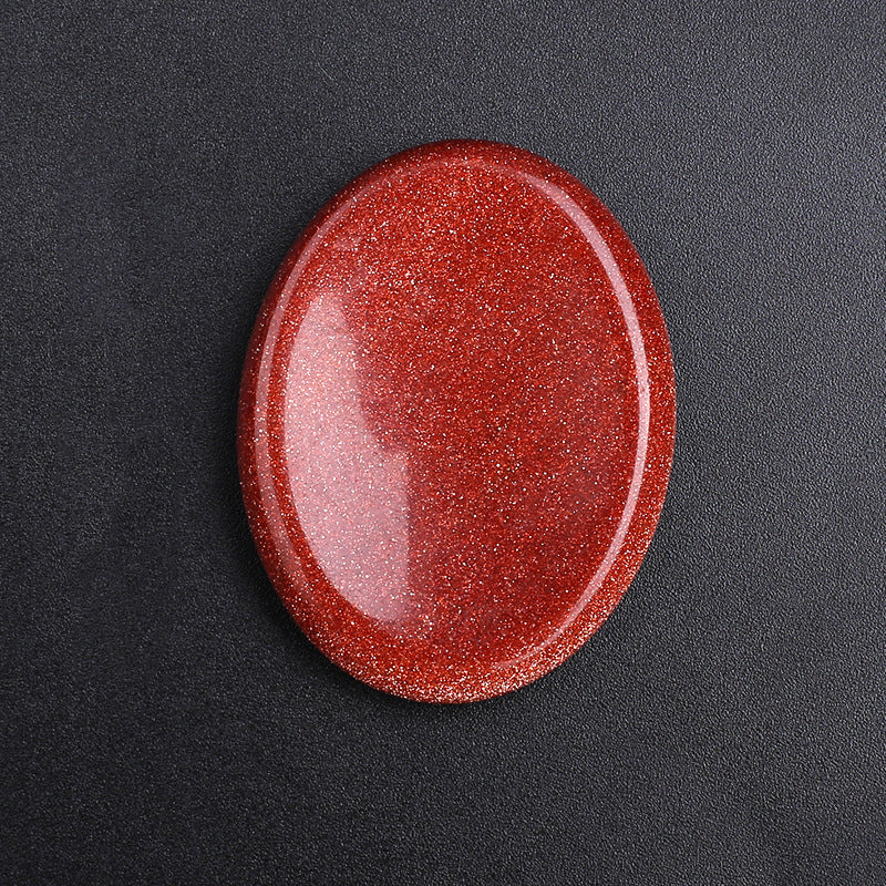 Natural Crystal Thumb Stone – Stress Relief & Energy Healing Worry Stone