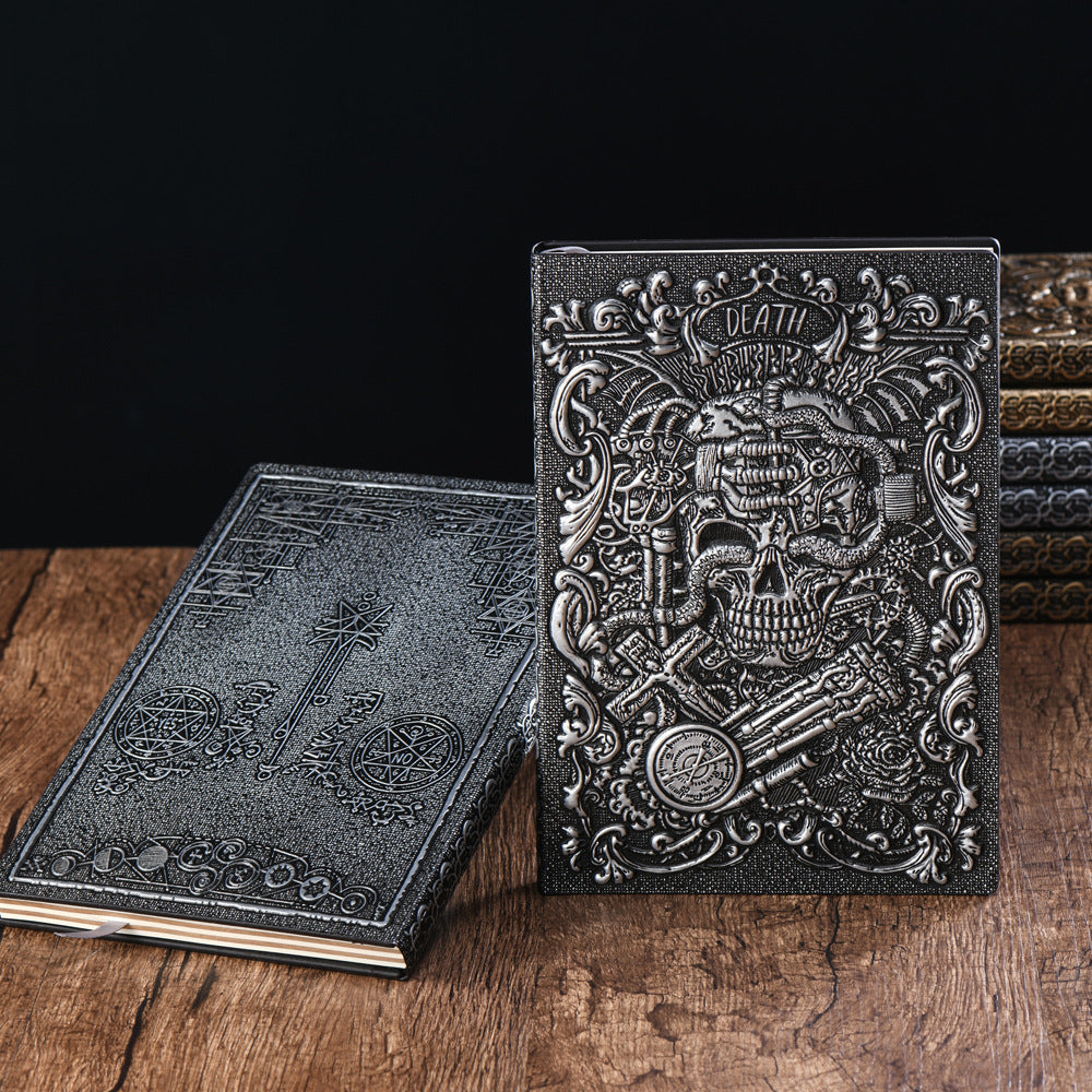 Gothic Tarot Grimoire – Embossed Hardcover Witchcraft Journal