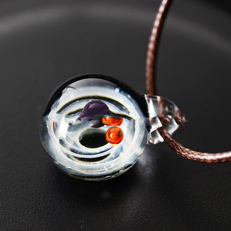 Celestial Cosmos Pendant – Universe in a Necklace