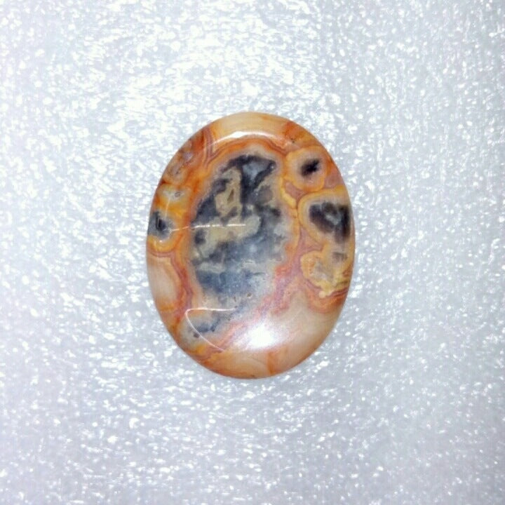 Natural Crystal Thumb Stone – Stress Relief & Energy Healing Worry Stone