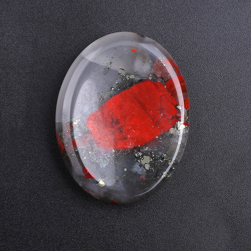 Natural Crystal Thumb Stone – Stress Relief & Energy Healing Worry Stone