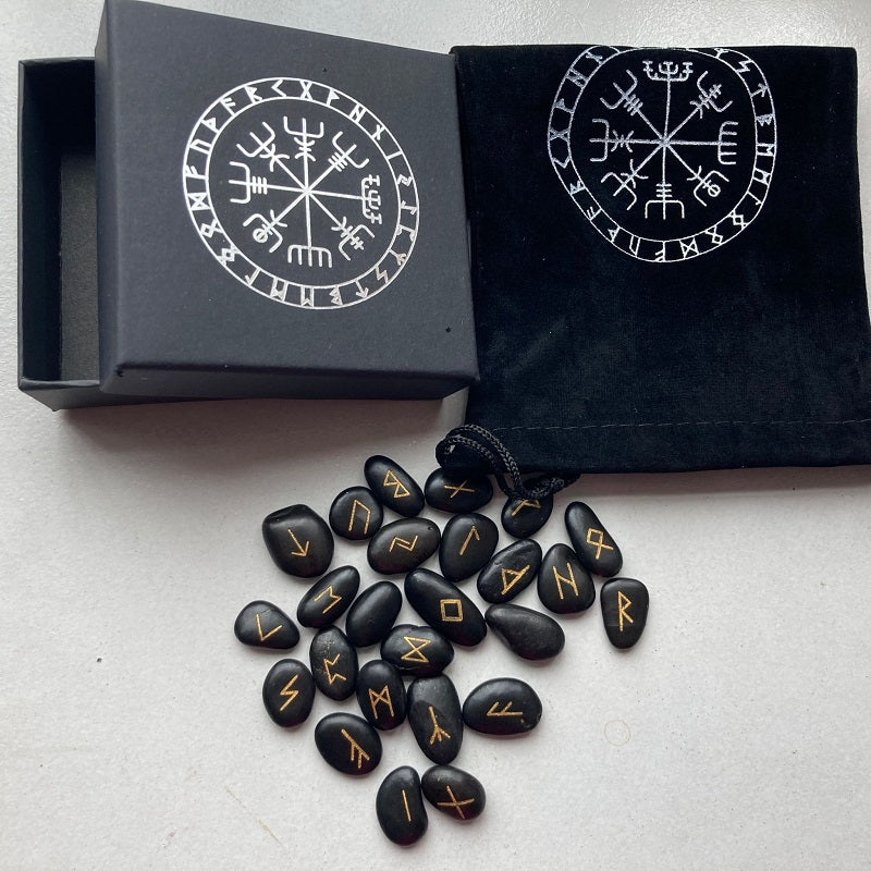 Nordic Viking Rune Stone Set – Unlock the Wisdom of the Ancients