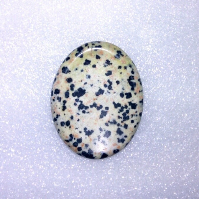 Natural Crystal Thumb Stone – Stress Relief & Energy Healing Worry Stone