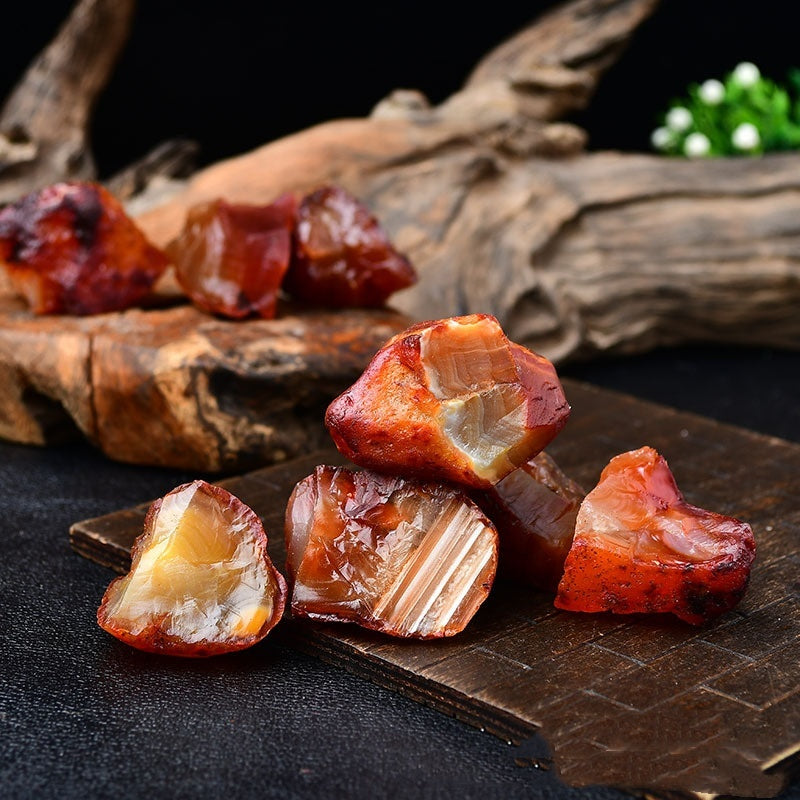 Natural Red Agate Crystal – Energy Cleansing & Aromatherapy Stone