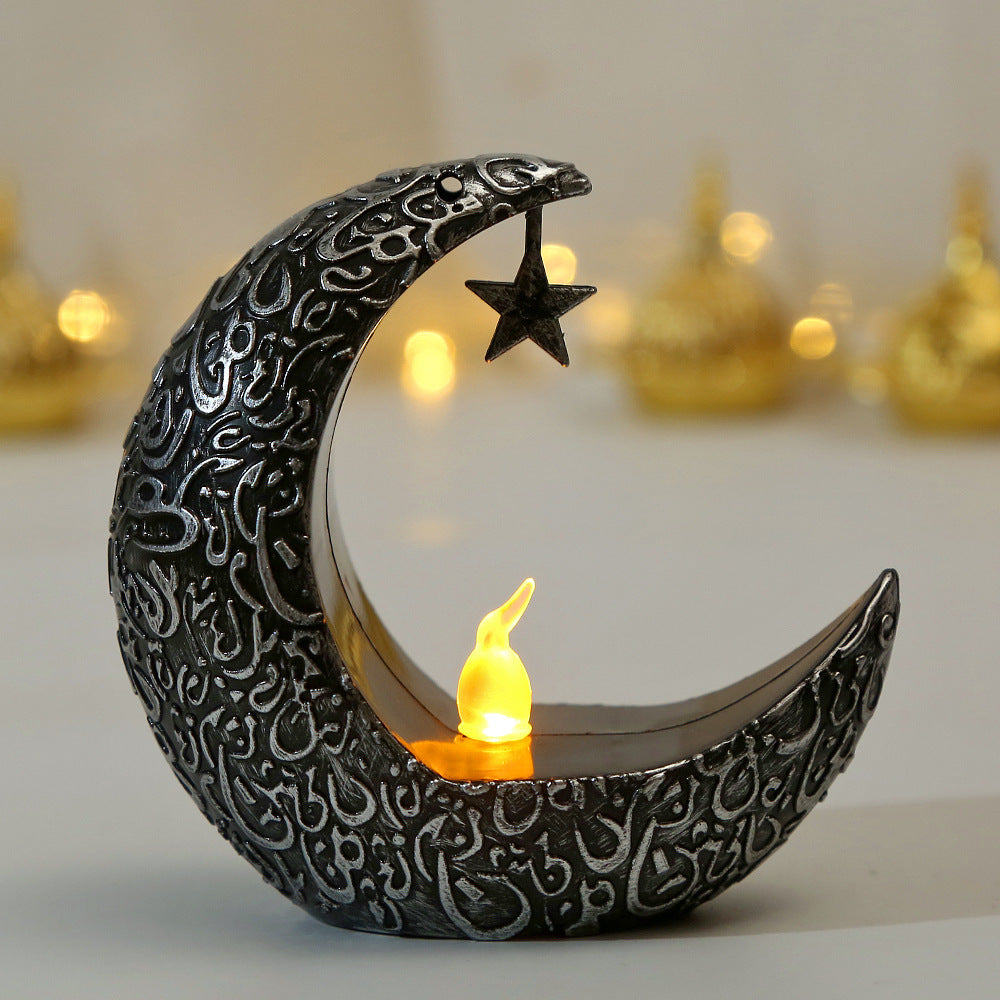Enchanted Moon & Star Lantern – Mystical Candlelight for Rituals & Sacred Spaces