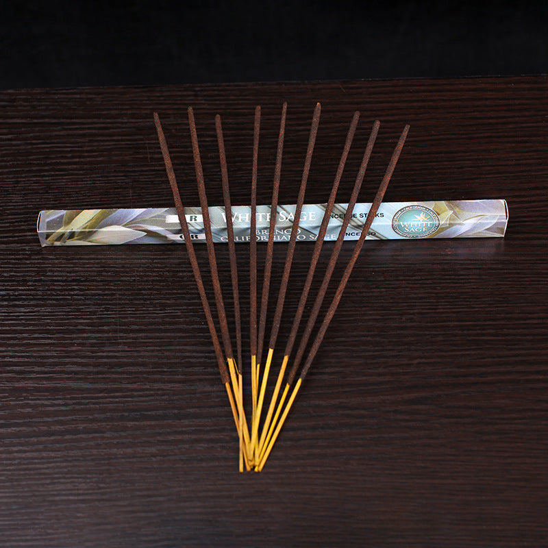 Sacred White Sage Incense Sticks – Aromatherapy & Energy Cleansing