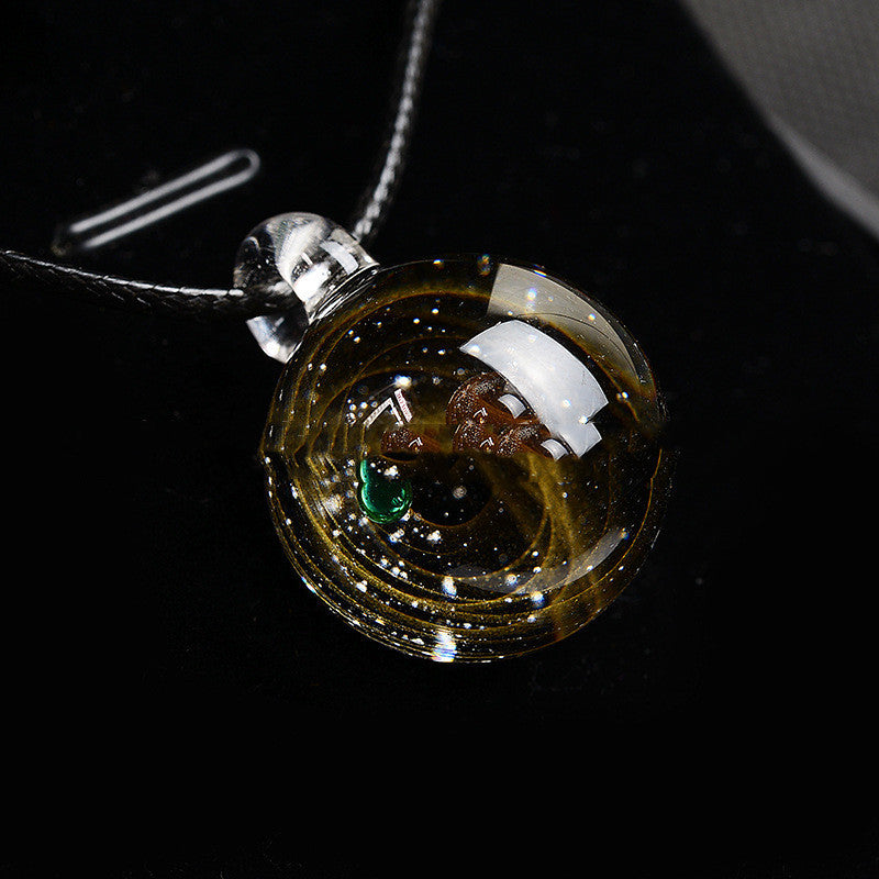 Celestial Cosmos Pendant – Universe in a Necklace