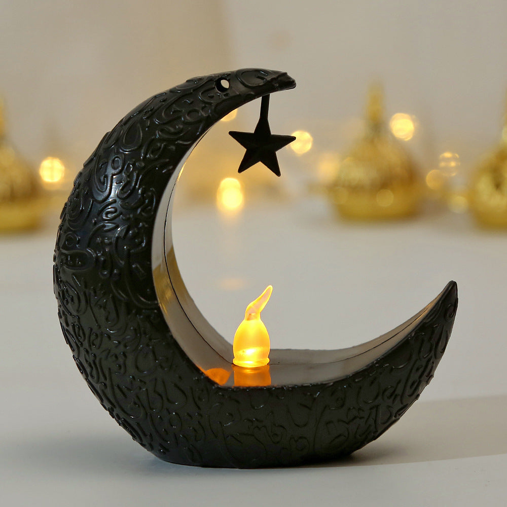 Enchanted Moon & Star Lantern – Mystical Candlelight for Rituals & Sacred Spaces