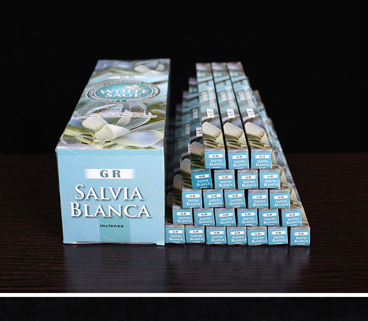 Sacred White Sage Incense Sticks – Aromatherapy & Energy Cleansing