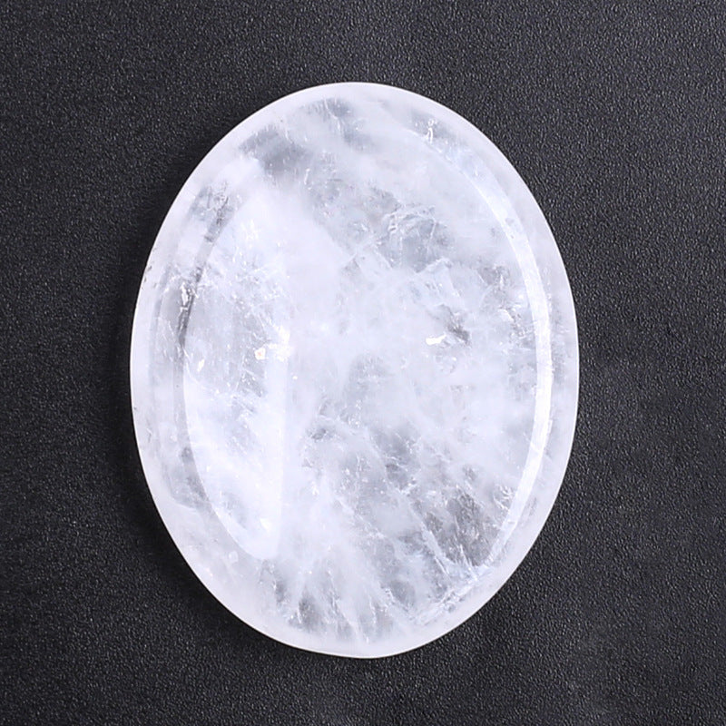 Natural Crystal Thumb Stone – Stress Relief & Energy Healing Worry Stone