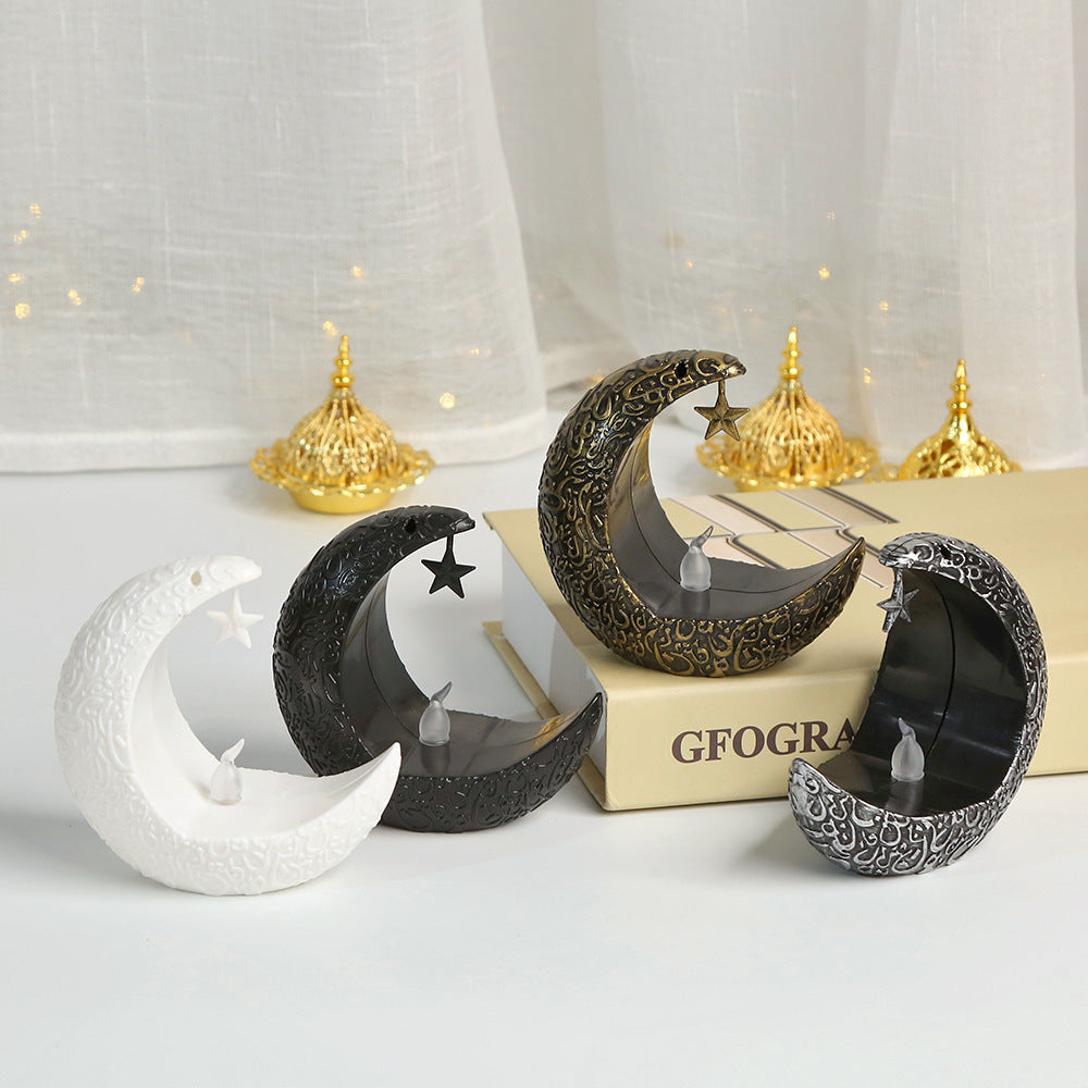 Enchanted Moon & Star Lantern – Mystical Candlelight for Rituals & Sacred Spaces